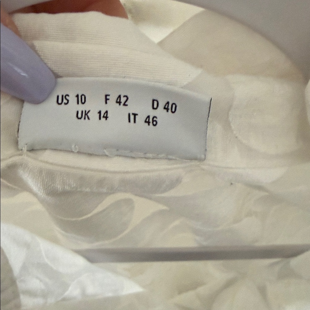 Akris White Circle Pattern Button-Down Shirt - image 6